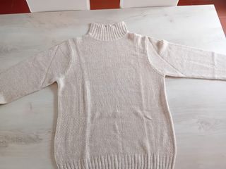 Maglione beige uomo invernale