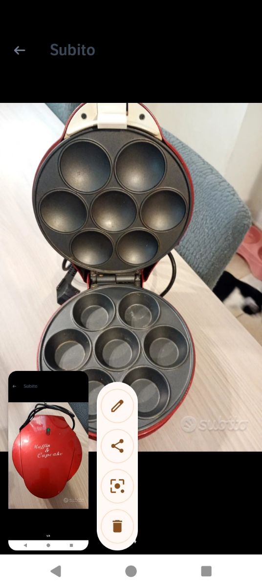 Macchinetta per muffins