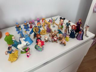 Muñecos Disney: Ariel, Bella, Rapunzel