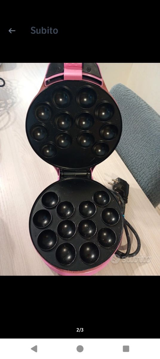 Macchinetta per muffins e popcake