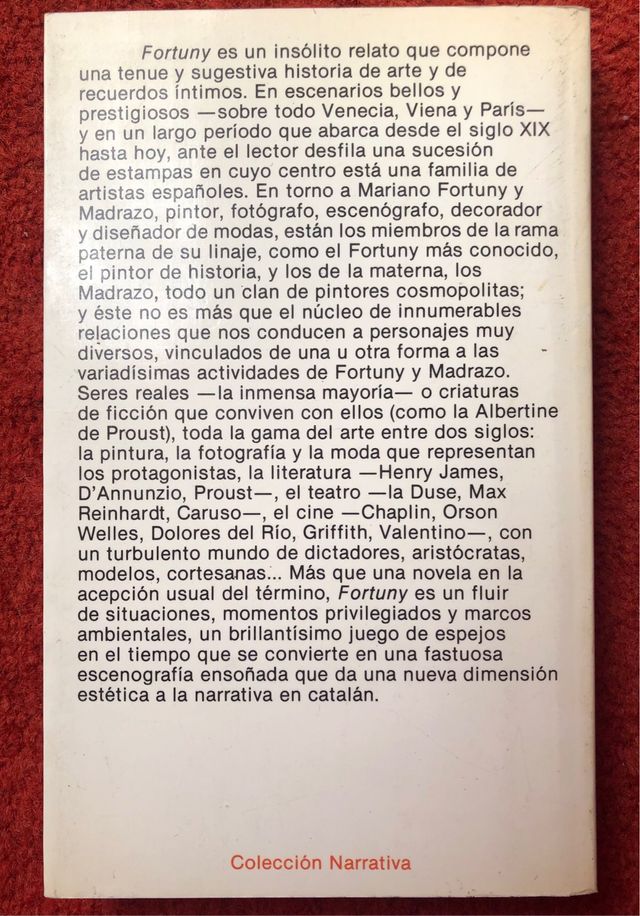 FORTUNY. PERE GIMFERRER
escenaVenecia Viena Paris