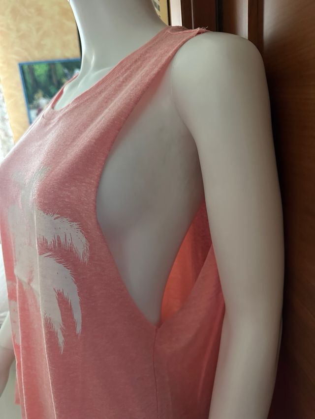 Canotta Alcott rosa | Tg. M