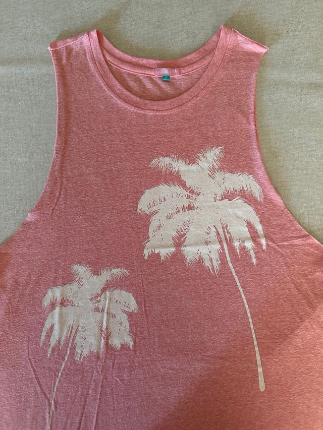 Canotta Alcott rosa | Tg. M