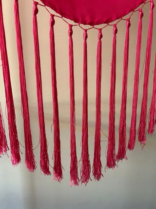 Mantoncillo flamenco fucsia