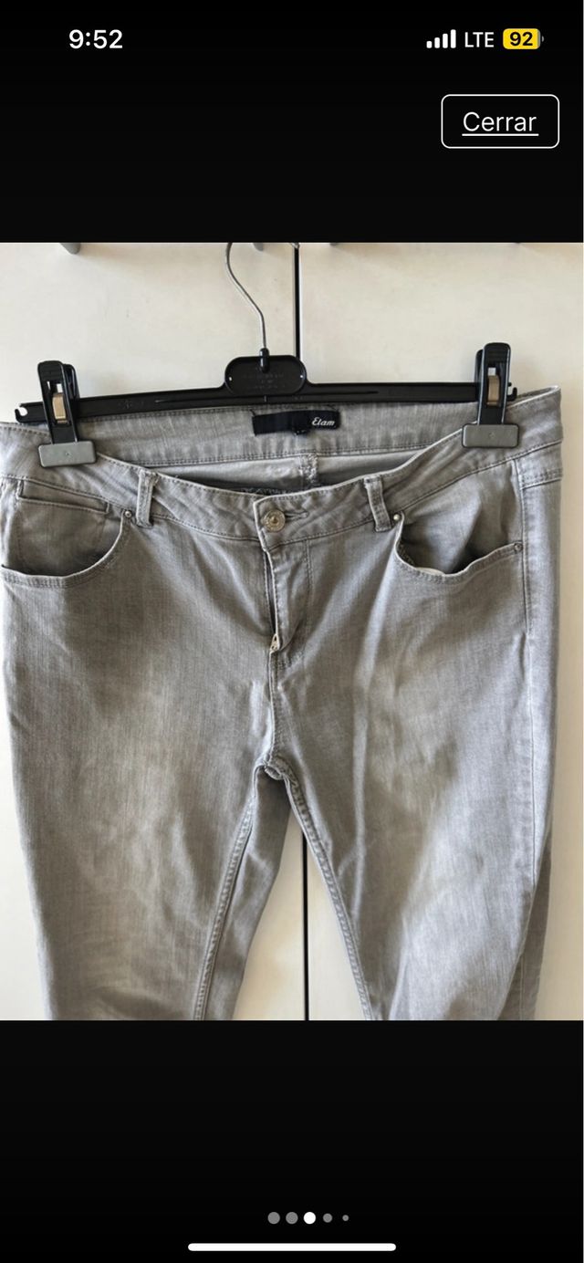 Jeans gris ETAM talla 42