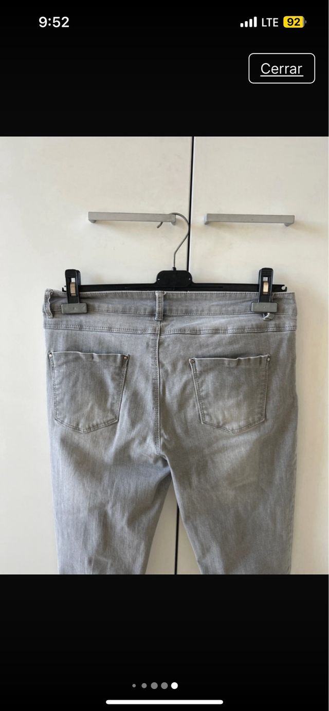 Jeans gris ETAM talla 42