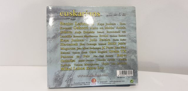 Euskarians: 3 CDs de recopilatorio música vasca