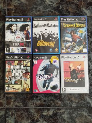 Juegos ps2 y pc 