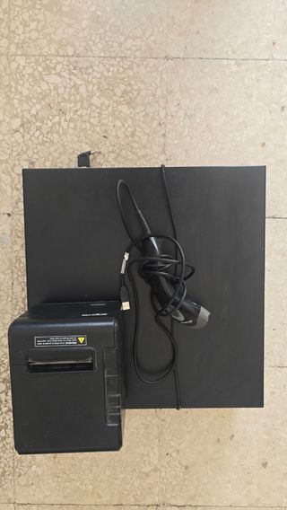 Pack Caja registradora ticket y lector