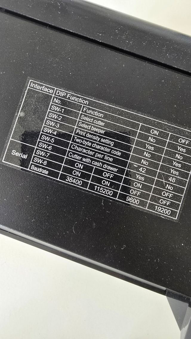 Pack Caja registradora ticket y lector