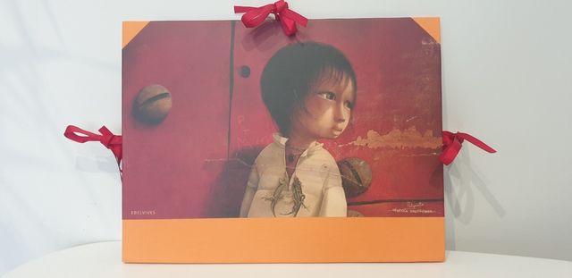 Carpeta con lazos Pulgarcito