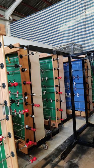 Alquiler futbolines deportin