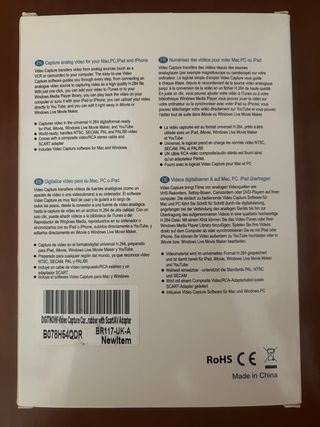 Digitalizador de vídeos