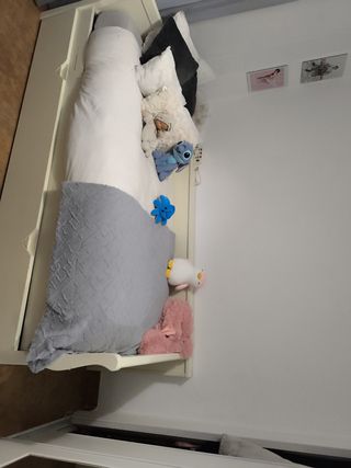 Cama nido de madera robusta