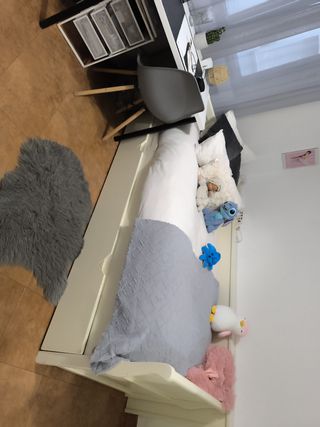 Cama nido de madera robusta