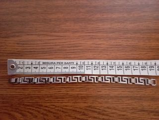 Braccialetto argentato unisex