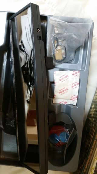 Espejo retrovisor manos libres sin instalación