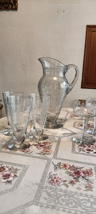 Antiguos juegos de cristal