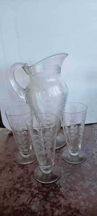 Antiguos juegos de cristal