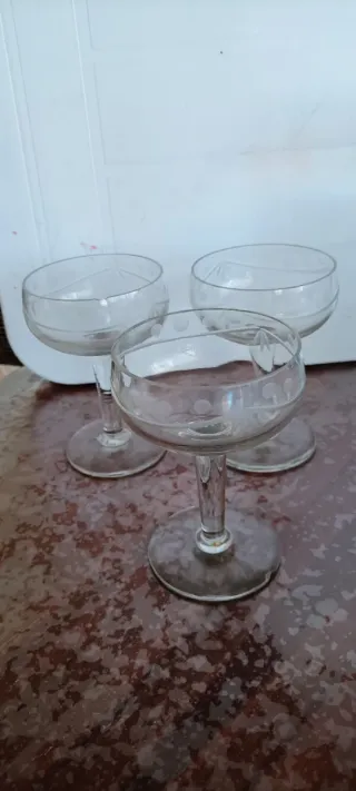 Antiguos juegos de cristal