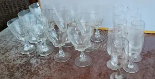 Antiguos juegos de cristal