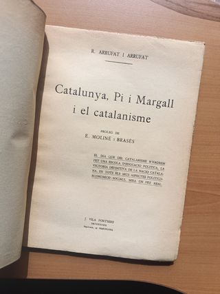 R. ARRUFAT I ARRUFAT Catalunya, Pi i Margall i