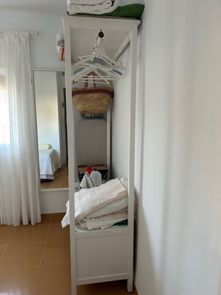 Armario abierto HEMNES blanco