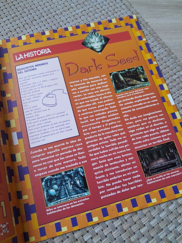 JUEGO PC DARK SEED SUPLEMENTO