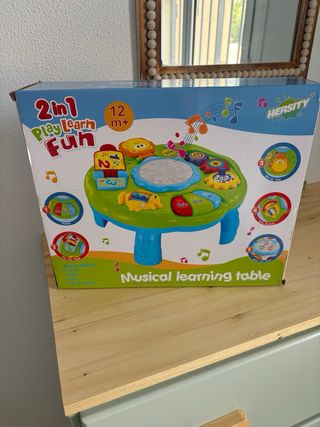Mesa musical bebé NUEVA SIN ABRIR