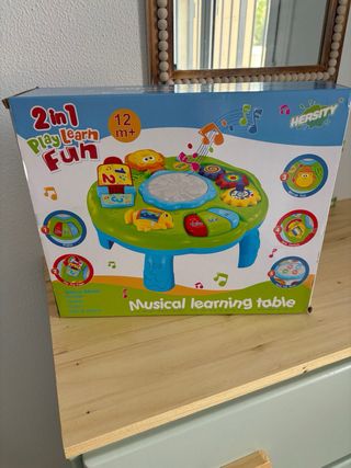 Mesa musical bebé NUEVA SIN ABRIR