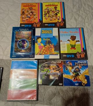 8 Películas infantiles DVD