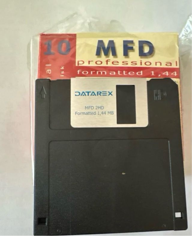 Floppy Disk Neri 1.44 MB Nuovi 