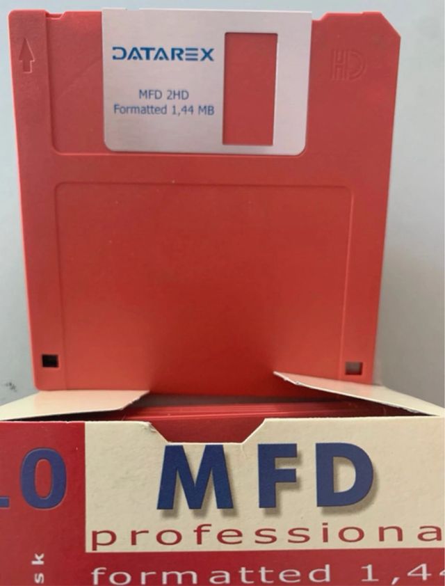 Floppy Disk Neri 1.44 MB Nuovi 