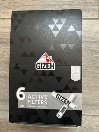 Filtri Gizeh 6mm - 34pz