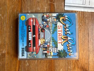 Out Run Amstrad CPC Caja Grande