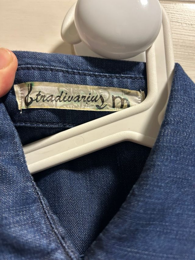 Vestido vaquero Stradivarius talla M