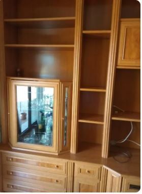 Mueble salón de madera