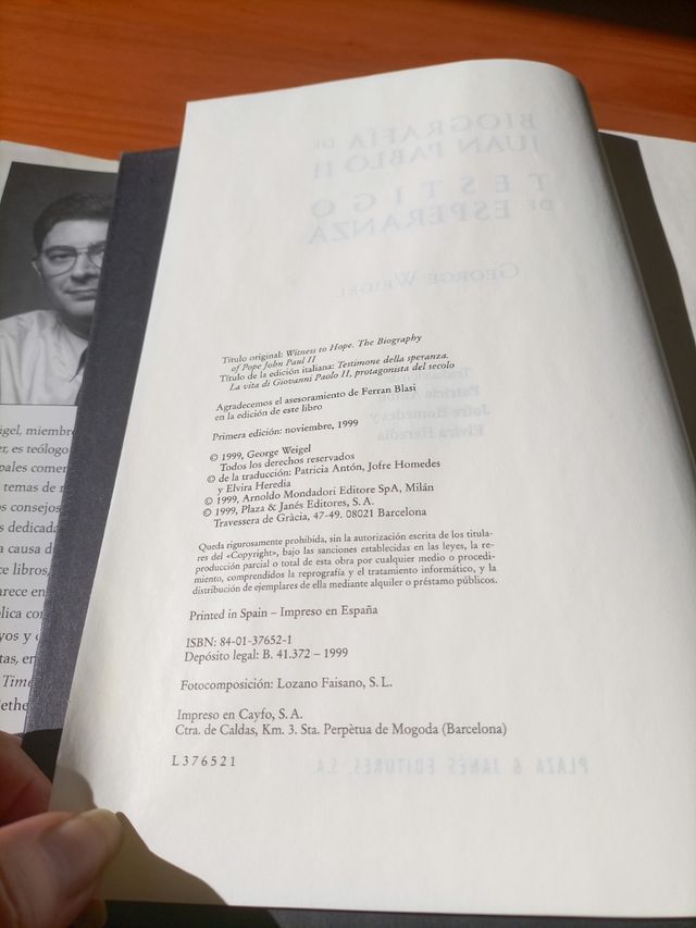 Libro biografía 