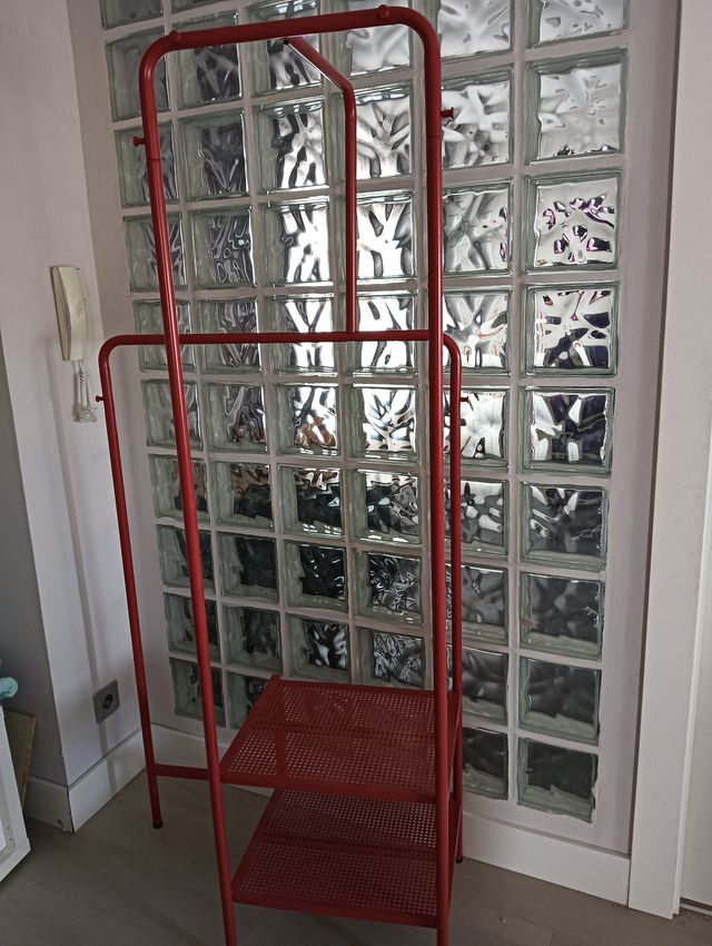 Perchero, burro para ropa, expositor