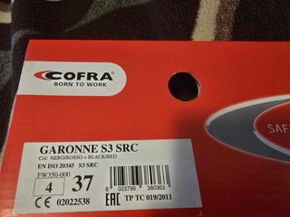 Botas Cofra Garonne S3 SRC 37