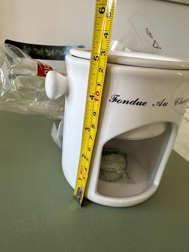 Juego fondue chocolate