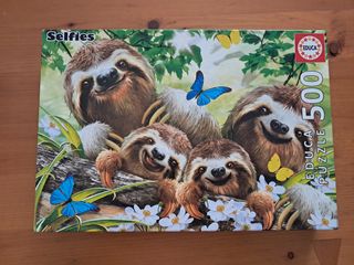 Puzzle Educa 500 piezas - Perezosos