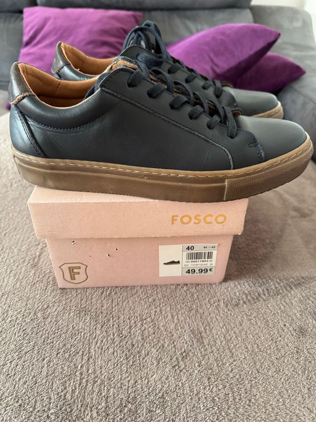 Zapatillas Fosco negras talla 40