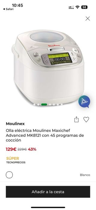 Moulinex Cookeo - Robot Cocina