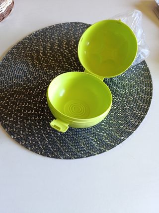 Recipiente Tupperware manzana verde