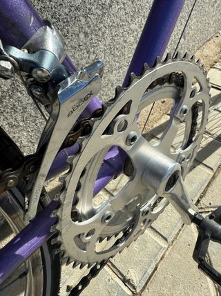 Bicicleta carretera clasica Esmaltina Superlujo