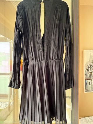 Vestido negro Mango Talla M