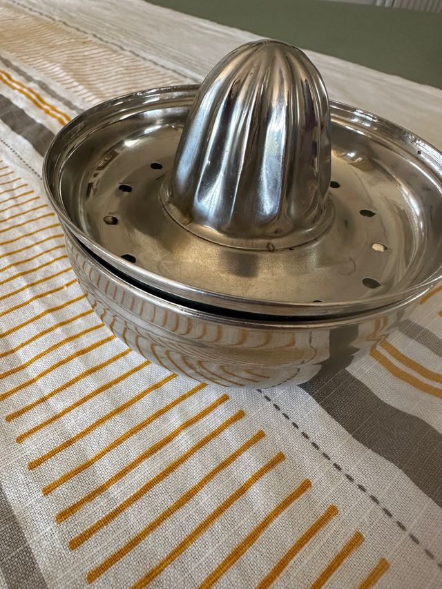 Exprimidor cítricos acero inoxidable