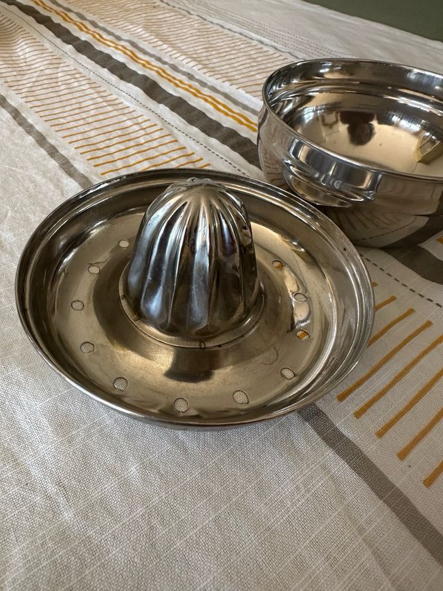 Exprimidor cítricos acero inoxidable