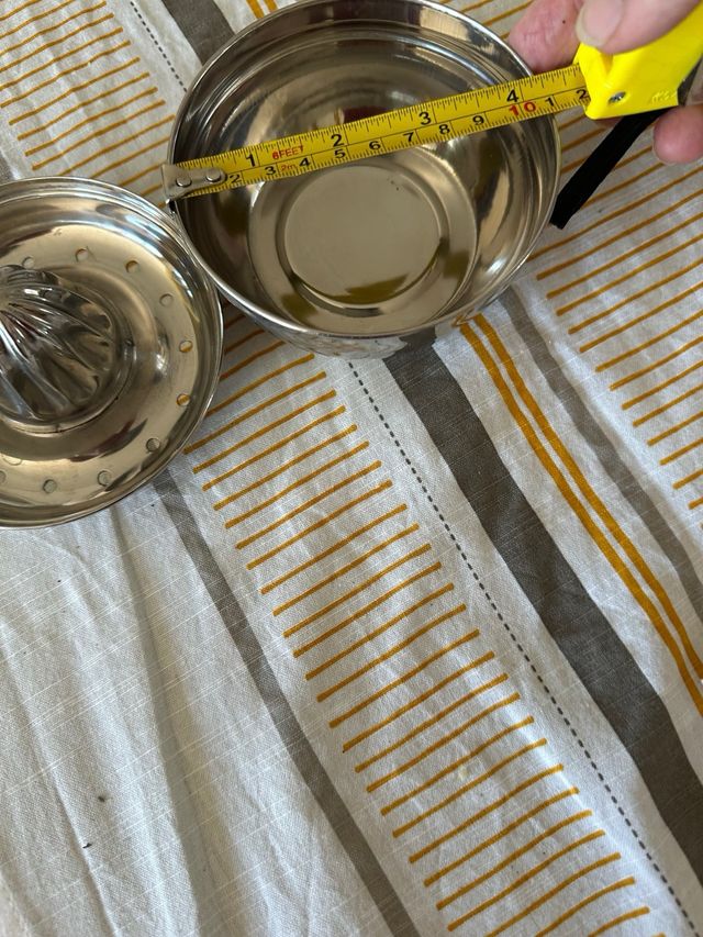 Exprimidor cítricos acero inoxidable